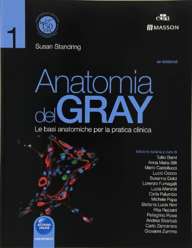 Netter Gray. L'anatomia. La chiarezza e il fascino dell'anatomia: Anatomia  del Gray. Le basi anatomiche per la pratica clinica-Atlante di anatomia  umana 